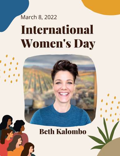 International Women's Day - Beth Kalombo